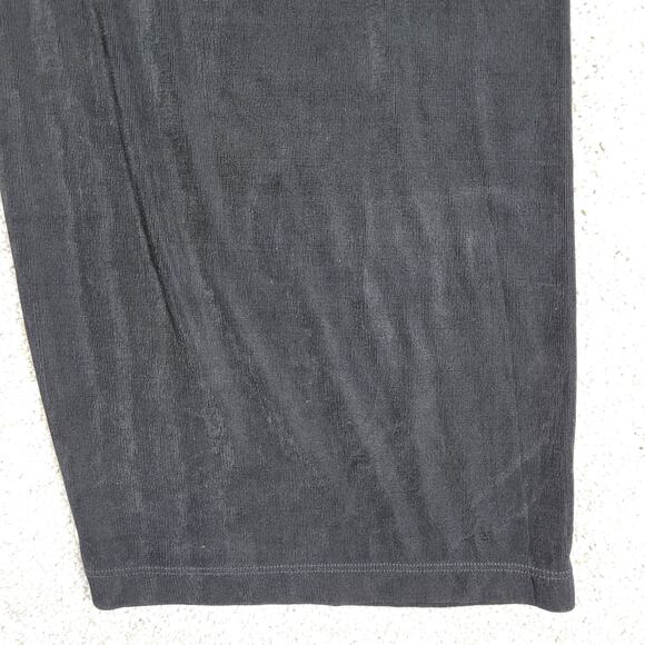 Chicos Travelers Wide Leg Pants Womens 3/XL Short Black Wrinkle Resistant Flowy - Picture 10 of 11